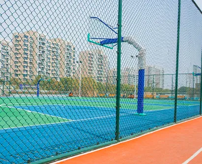 Chain link fence